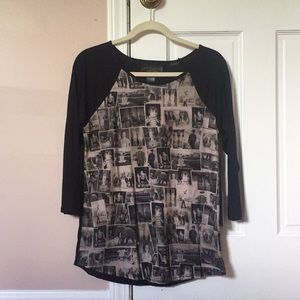 NWT Miss Peregrine's 3/4 Sleeve Shirt